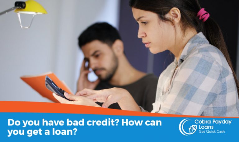 Do you have bad credit- How can you get a loan