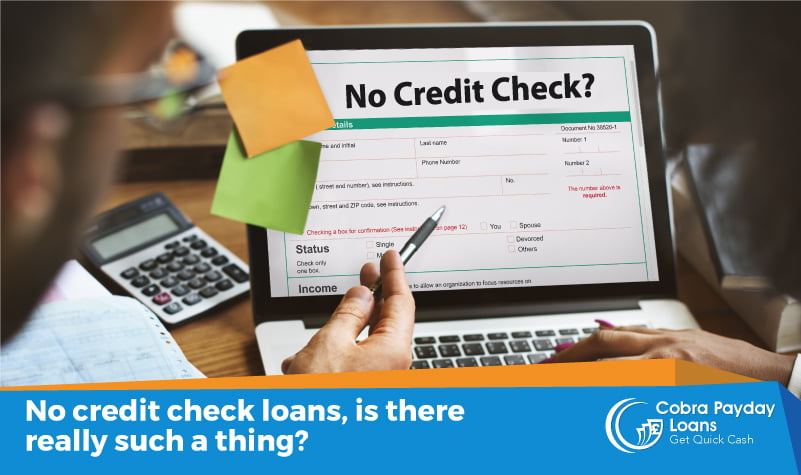 No credit check loans, is there such a thing