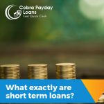 What exactly are short term loans?
