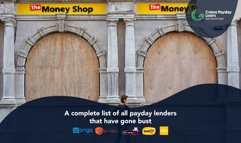 Complete list of payday lenders that have gone bust