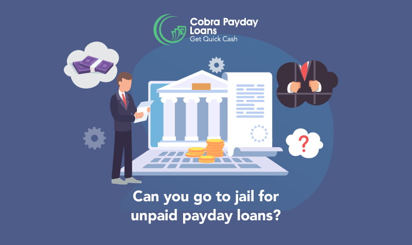 can you go to jail for unpaid payday loans